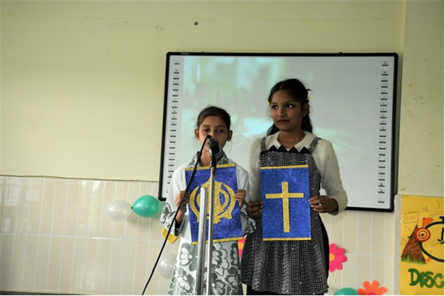 LONG ASSEMBLY BY  CLASS NURSERY & 1