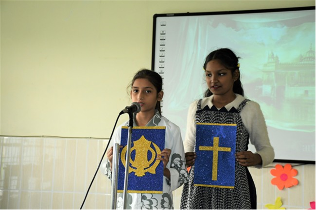 LONG ASSEMBLY BY  CLASS NURSERY & 1