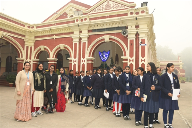 VISIT TO THE LEPERS' COLONY,KERALA BAGH, PRAYAGRAJ