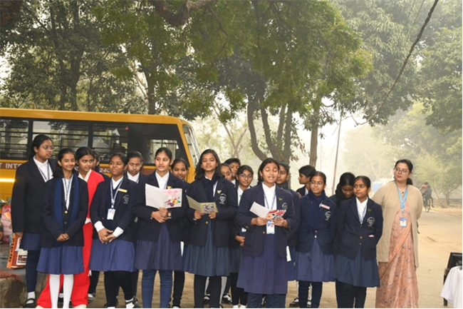 VISIT TO THE LEPERS' COLONY,KERALA BAGH, PRAYAGRAJ