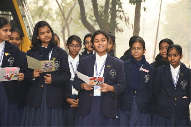 VISIT TO THE LEPERS' COLONY,KERALA BAGH, PRAYAGRAJ