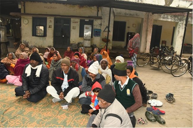 VISIT TO THE LEPERS' COLONY,KERALA BAGH, PRAYAGRAJ