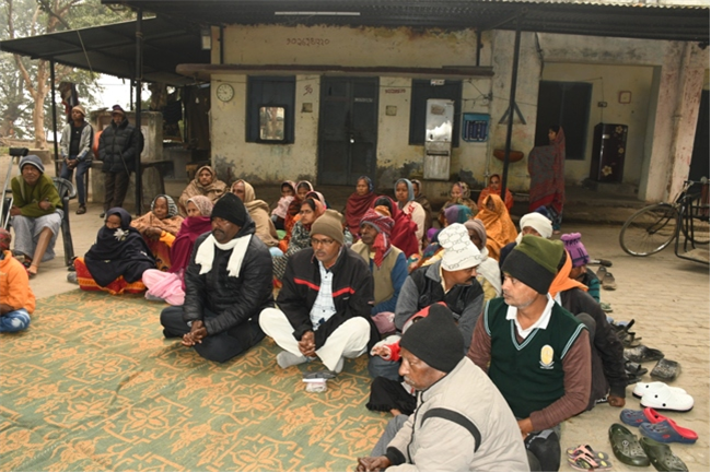 VISIT TO THE LEPERS' COLONY,KERALA BAGH, PRAYAGRAJ