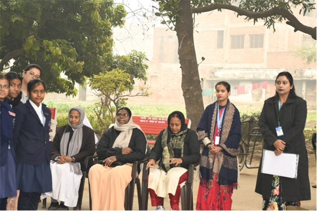 VISIT TO THE LEPERS' COLONY,KERALA BAGH, PRAYAGRAJ