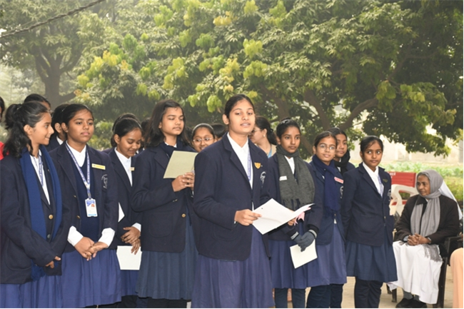 VISIT TO THE LEPERS' COLONY,KERALA BAGH, PRAYAGRAJ