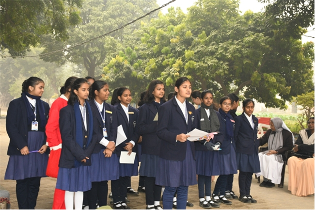 VISIT TO THE LEPERS' COLONY,KERALA BAGH, PRAYAGRAJ