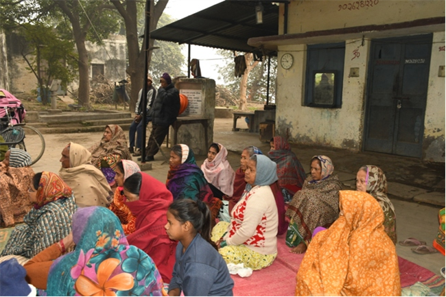 VISIT TO THE LEPERS' COLONY,KERALA BAGH, PRAYAGRAJ
