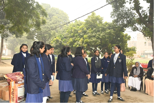 VISIT TO THE LEPERS' COLONY,KERALA BAGH, PRAYAGRAJ