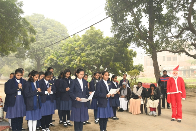 VISIT TO THE LEPERS' COLONY,KERALA BAGH, PRAYAGRAJ