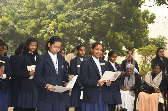 VISIT TO THE LEPERS' COLONY,KERALA BAGH, PRAYAGRAJ