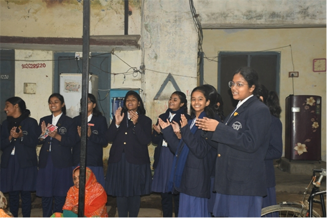 VISIT TO THE LEPERS' COLONY,KERALA BAGH, PRAYAGRAJ