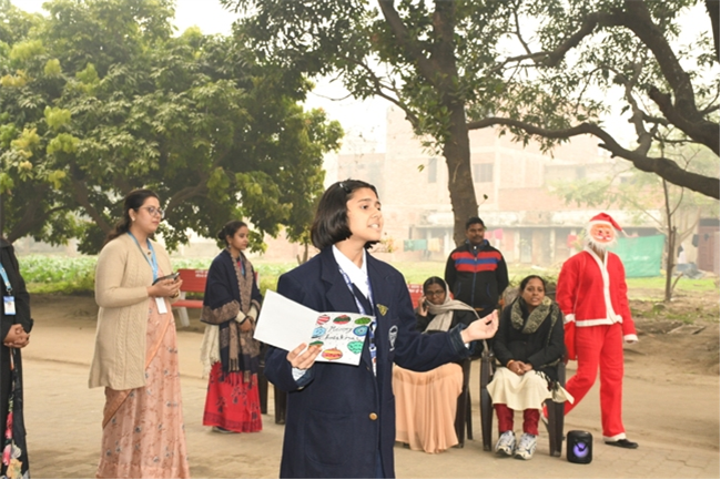 VISIT TO THE LEPERS' COLONY,KERALA BAGH, PRAYAGRAJ