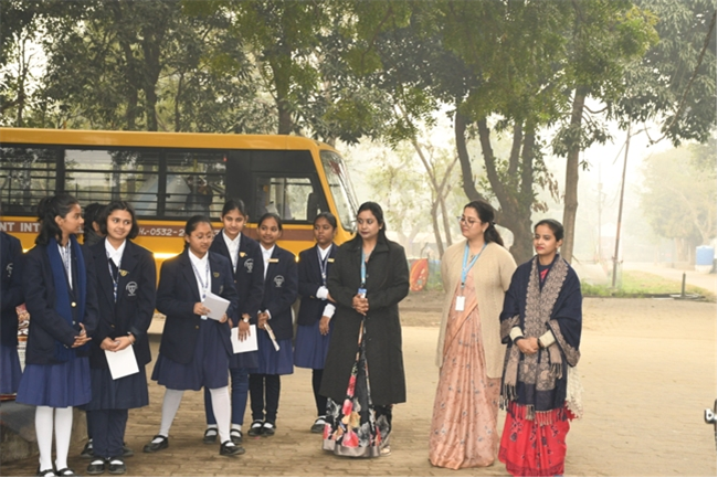 VISIT TO THE LEPERS' COLONY,KERALA BAGH, PRAYAGRAJ