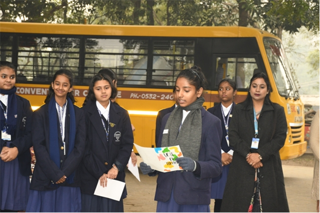 VISIT TO THE LEPERS' COLONY,KERALA BAGH, PRAYAGRAJ