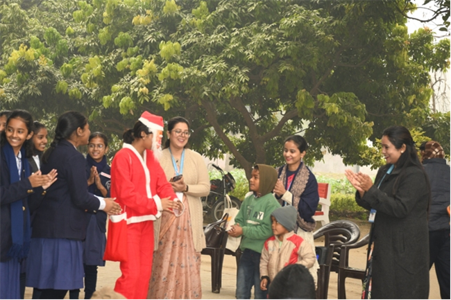 VISIT TO THE LEPERS' COLONY,KERALA BAGH, PRAYAGRAJ