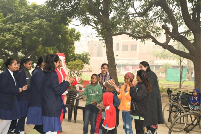 VISIT TO THE LEPERS' COLONY,KERALA BAGH, PRAYAGRAJ