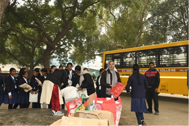 VISIT TO THE LEPERS' COLONY,KERALA BAGH, PRAYAGRAJ