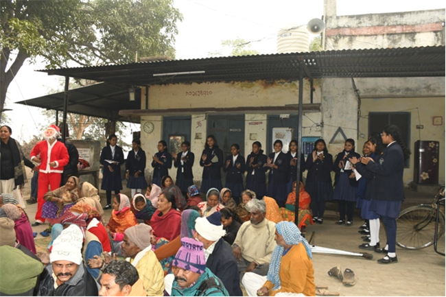 VISIT TO THE LEPERS' COLONY,KERALA BAGH, PRAYAGRAJ