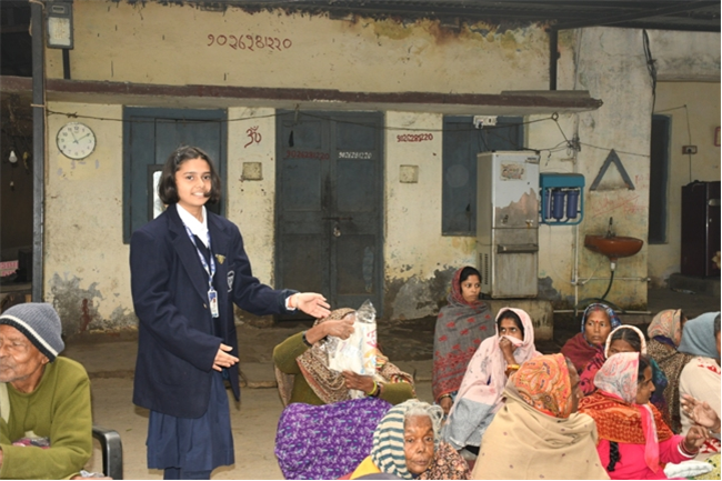 VISIT TO THE LEPERS' COLONY,KERALA BAGH, PRAYAGRAJ