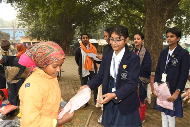VISIT TO THE LEPERS' COLONY,KERALA BAGH, PRAYAGRAJ
