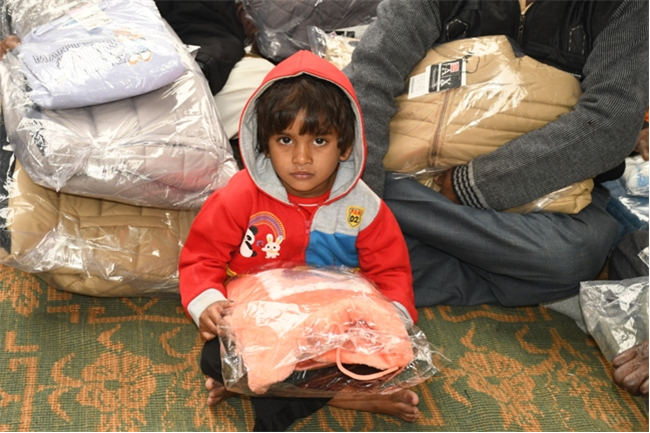 VISIT TO THE LEPERS' COLONY,KERALA BAGH, PRAYAGRAJ