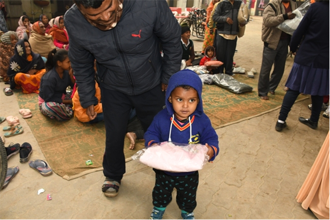 VISIT TO THE LEPERS' COLONY,KERALA BAGH, PRAYAGRAJ