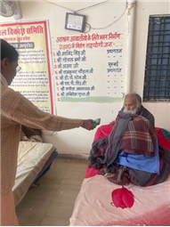 JPIC MEMBERS ORGANIZED A VISIT TO DHANRAJ OLD AGE HOME