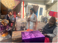 JPIC MEMBERS ORGANIZED A VISIT TO DHANRAJ OLD AGE HOME