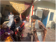 JPIC MEMBERS ORGANIZED A VISIT TO DHANRAJ OLD AGE HOME