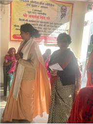 JPIC MEMBERS ORGANIZED A VISIT TO DHANRAJ OLD AGE HOME