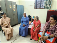 FRIENDS OF MARY WARD VISITED THE OLD AGE HOME