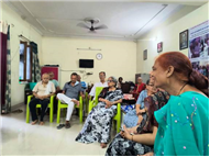 FRIENDS OF MARY WARD VISITED THE OLD AGE HOME