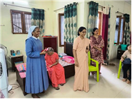 FRIENDS OF MARY WARD VISITED THE OLD AGE HOME
