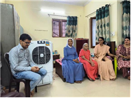 FRIENDS OF MARY WARD VISITED THE OLD AGE HOME