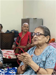 FRIENDS OF MARY WARD VISITED THE OLD AGE HOME