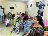 FRIENDS OF MARY WARD VISITED THE OLD AGE HOME