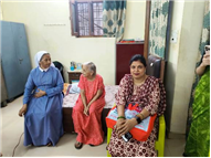 FRIENDS OF MARY WARD VISITED THE OLD AGE HOME