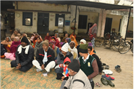 VISIT TO THE LEPERS' COLONY,KERALA BAGH, PRAYAGRAJ