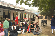 VISIT TO THE LEPERS' COLONY,KERALA BAGH, PRAYAGRAJ
