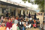 VISIT TO THE LEPERS' COLONY,KERALA BAGH, PRAYAGRAJ