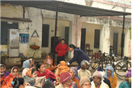VISIT TO THE LEPERS' COLONY,KERALA BAGH, PRAYAGRAJ