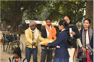 VISIT TO THE LEPERS' COLONY,KERALA BAGH, PRAYAGRAJ