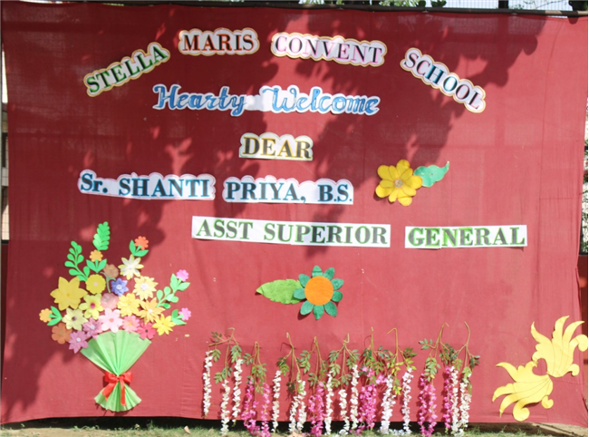VISIT OF ASSISTANT SUPERIOR GENERAL SR. SHANTI PRIYA