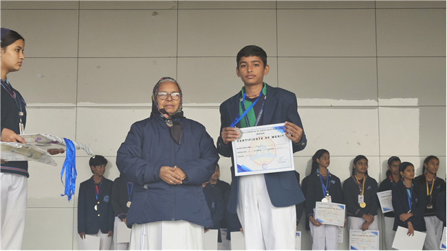 Prize Distribution for Kho-Kho, Table Tennis & State-Level Achievers