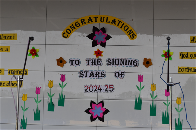 Celebrating the success of  Shining Stars of  2024-25