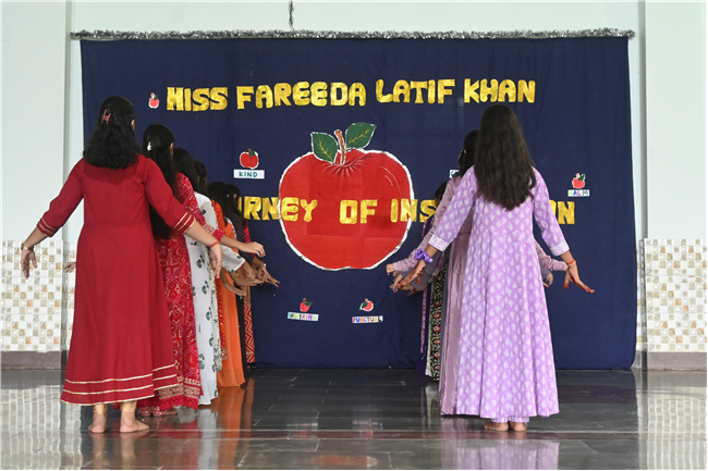 MISS FAREEDA LATIF KHAN FAREWELL