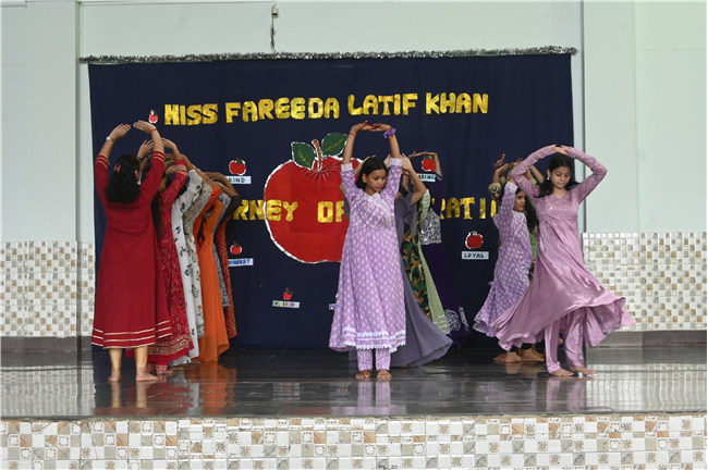 MISS FAREEDA LATIF KHAN FAREWELL