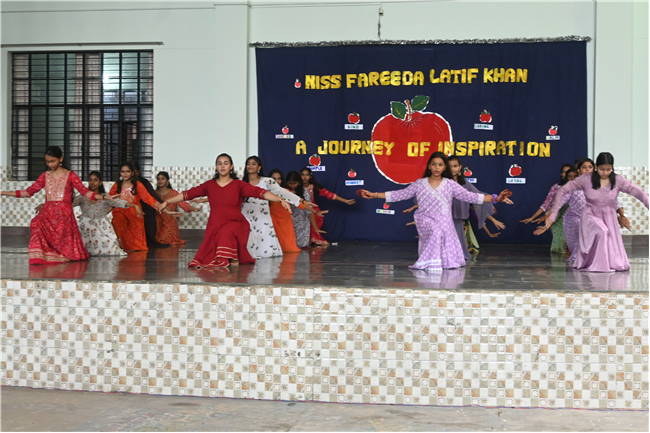 MISS FAREEDA LATIF KHAN FAREWELL