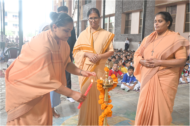 WARM WELCOME TO DEAR SR. JOVITA SALDANHA B.S.