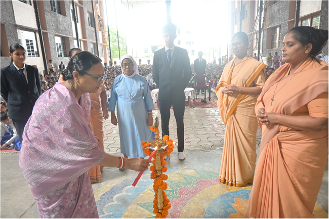 WARM WELCOME TO DEAR SR. JOVITA SALDANHA B.S.